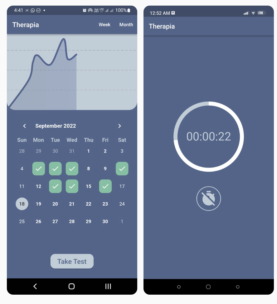 Therepia: Parkinson Disease Tracking App